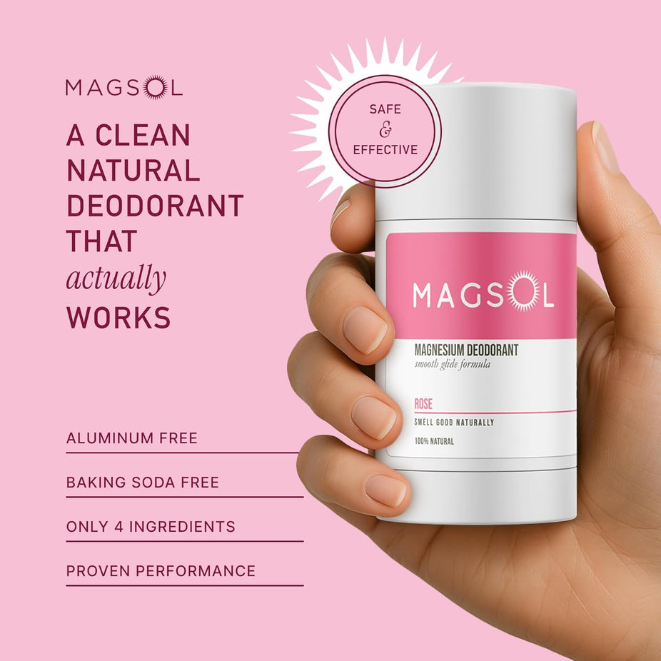 Rose Magnesium Deodorant