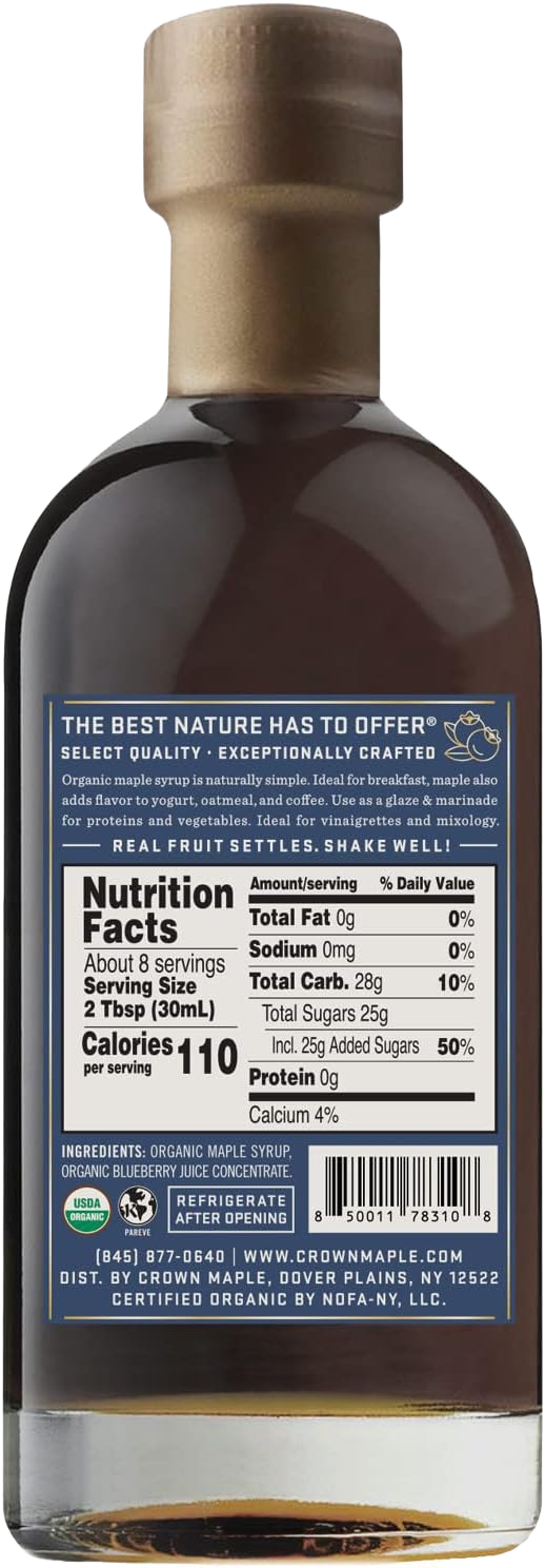 Organic Blueberry Maple Syrup