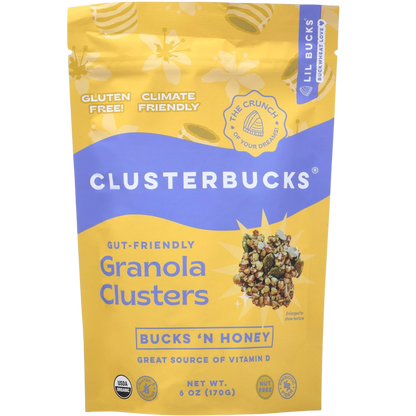 Bucks 'n Honey Clusterbucks Granola