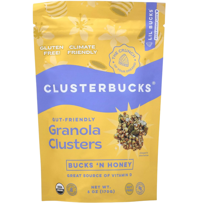 Bucks 'n Honey Clusterbucks Granola