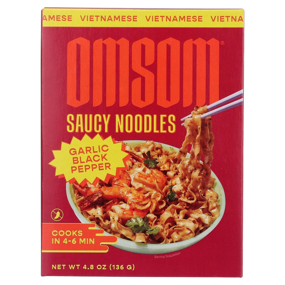 Garlic Black Pepper Saucy Noodles