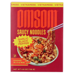 Garlic Black Pepper Saucy Noodles