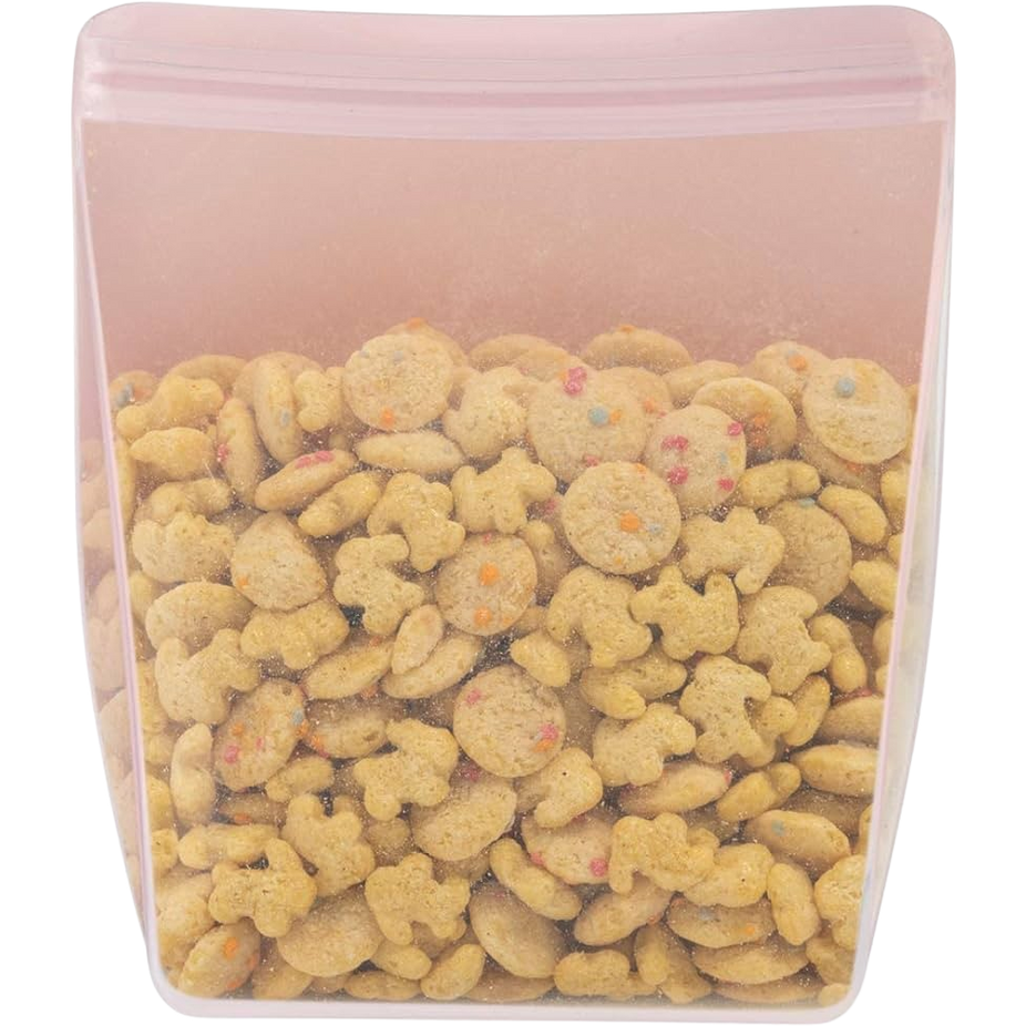 36oz Stand Up Silicone Bag - Blush