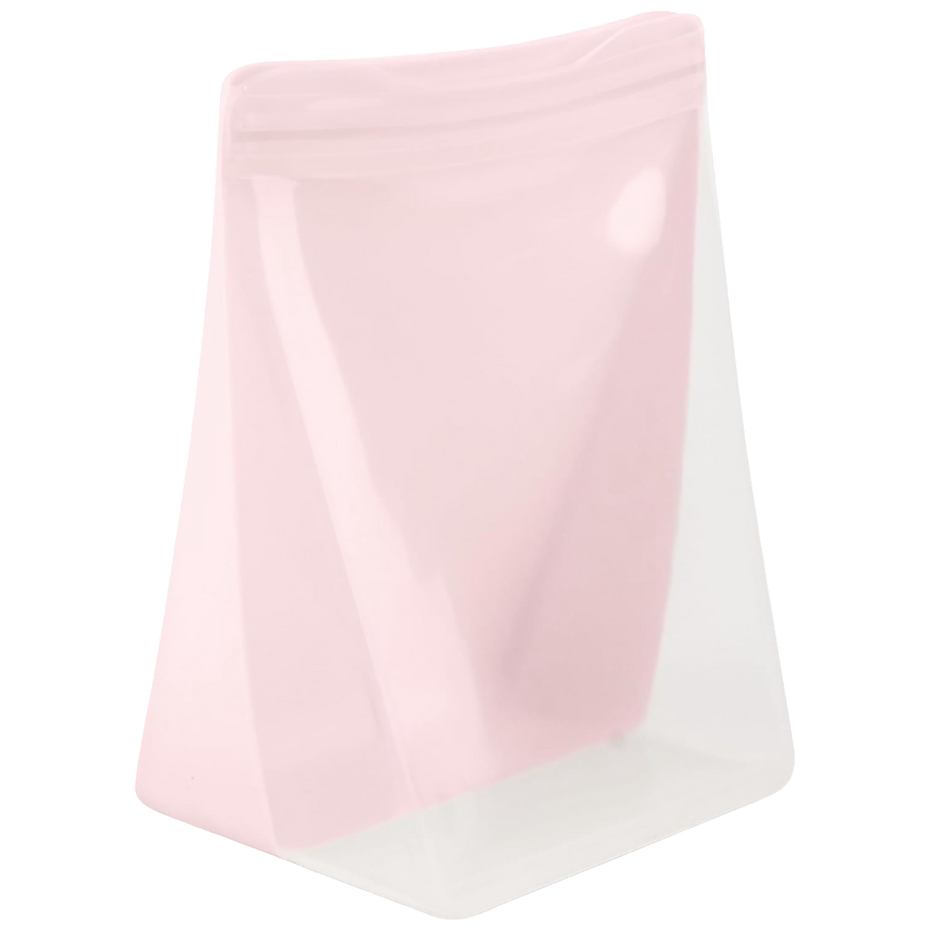 36oz Stand Up Silicone Bag - Blush