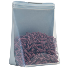 50oz Reusable Silicone Stand Up Storage Bag - Slate