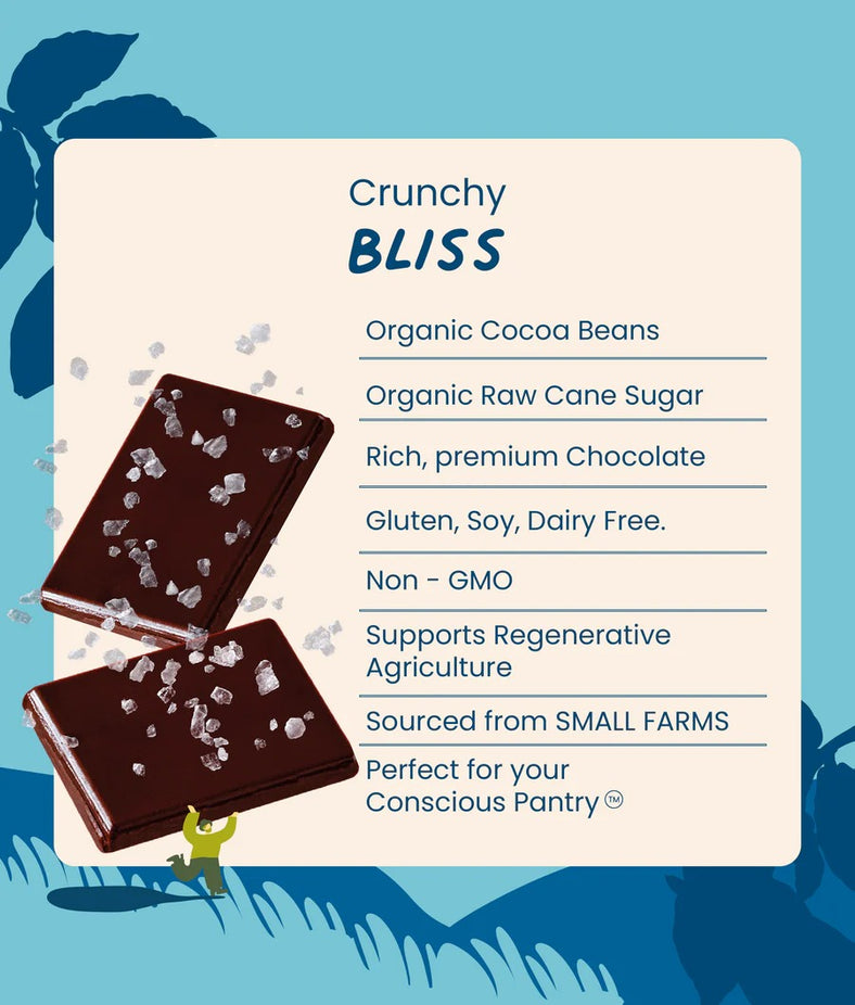 Sea Salt & Nibs Chocolate Bar