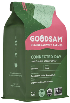 Connected Day Dark Roast Whole Bean Coffee