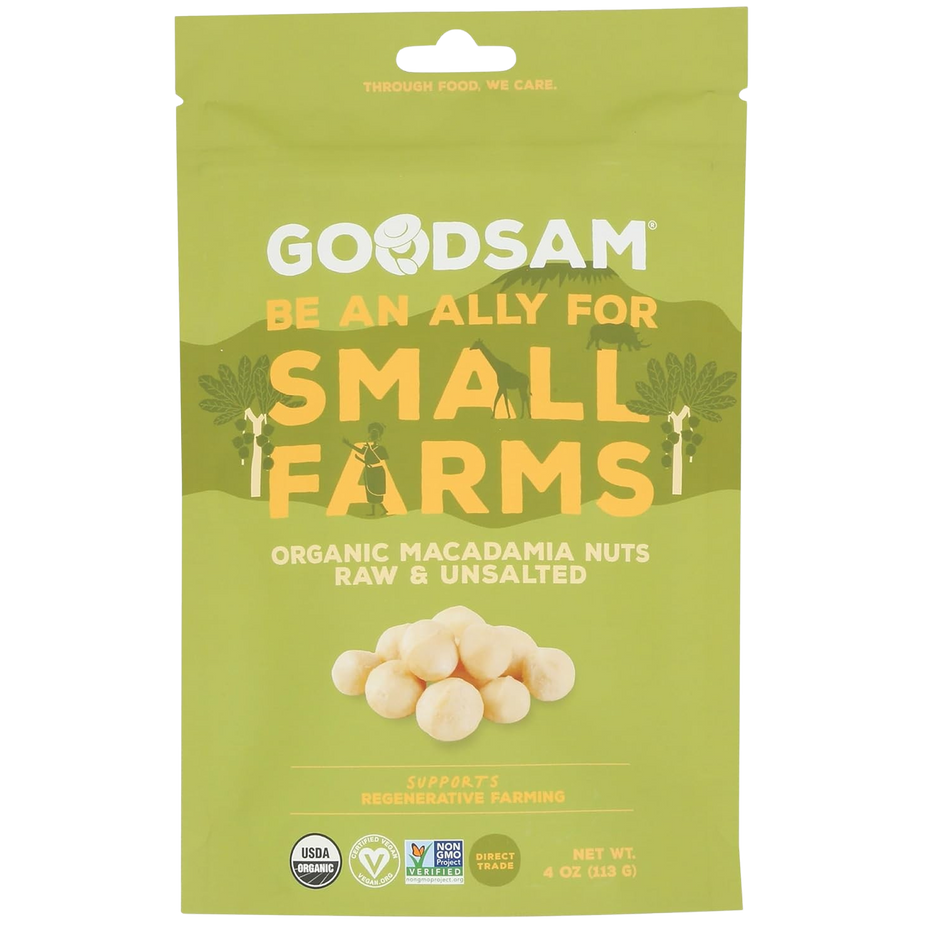 Organic Raw Macadamia Nuts Unsalted