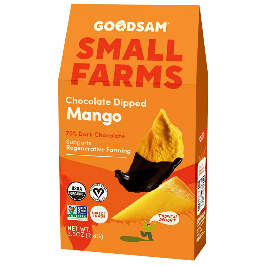 Organic Chocolate Dipped Mango