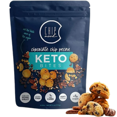 Keto Cookie Bites Chocolate Chip Pecan