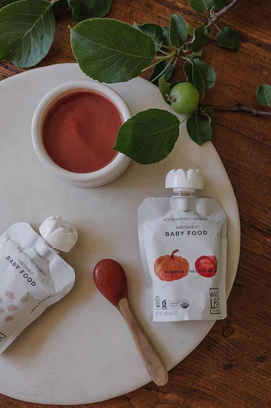 Pumpkin Nectarine Baby Food Pouches (6 CT)