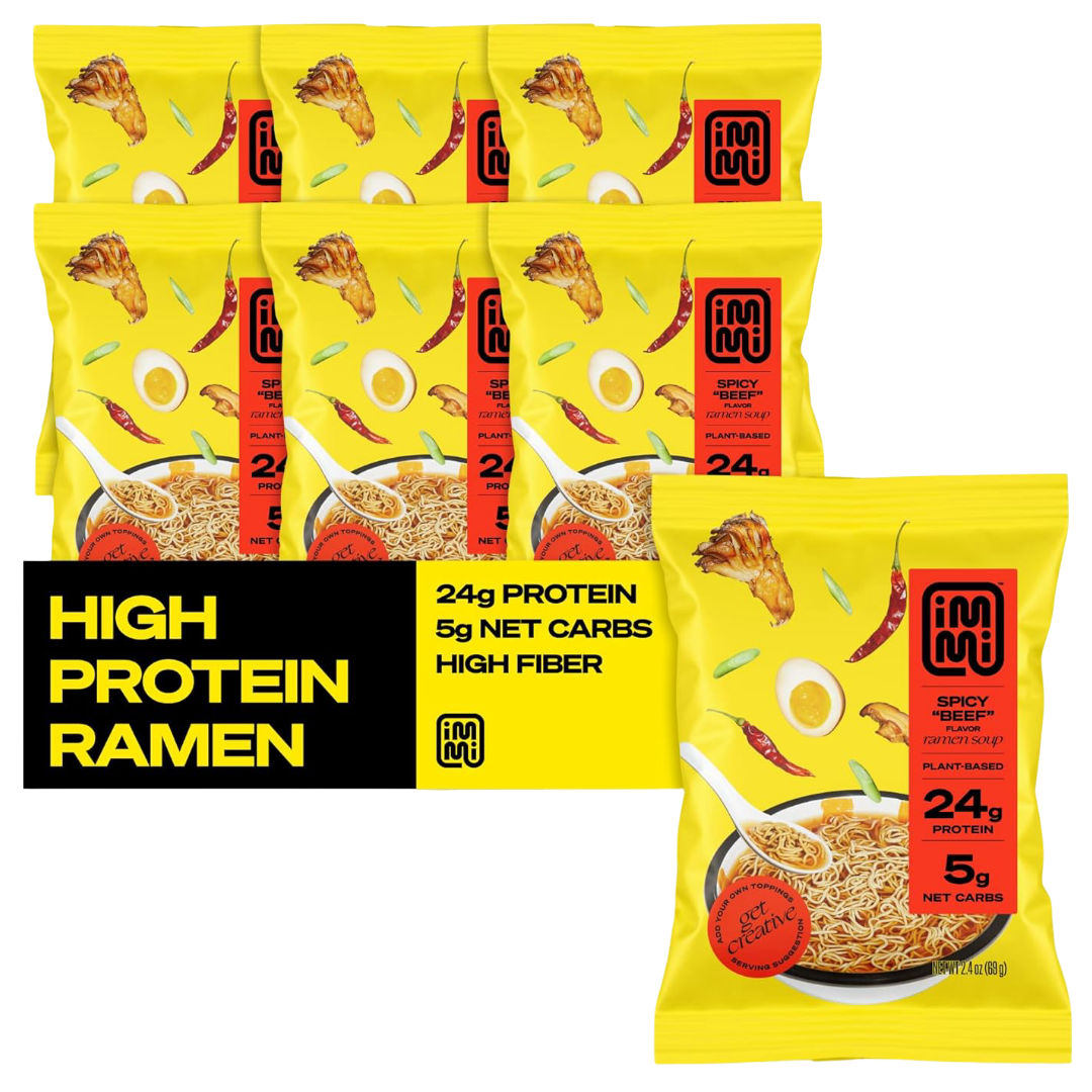Immi Spicy Beef Plant-Based Ramen (6 Pack) – Martie