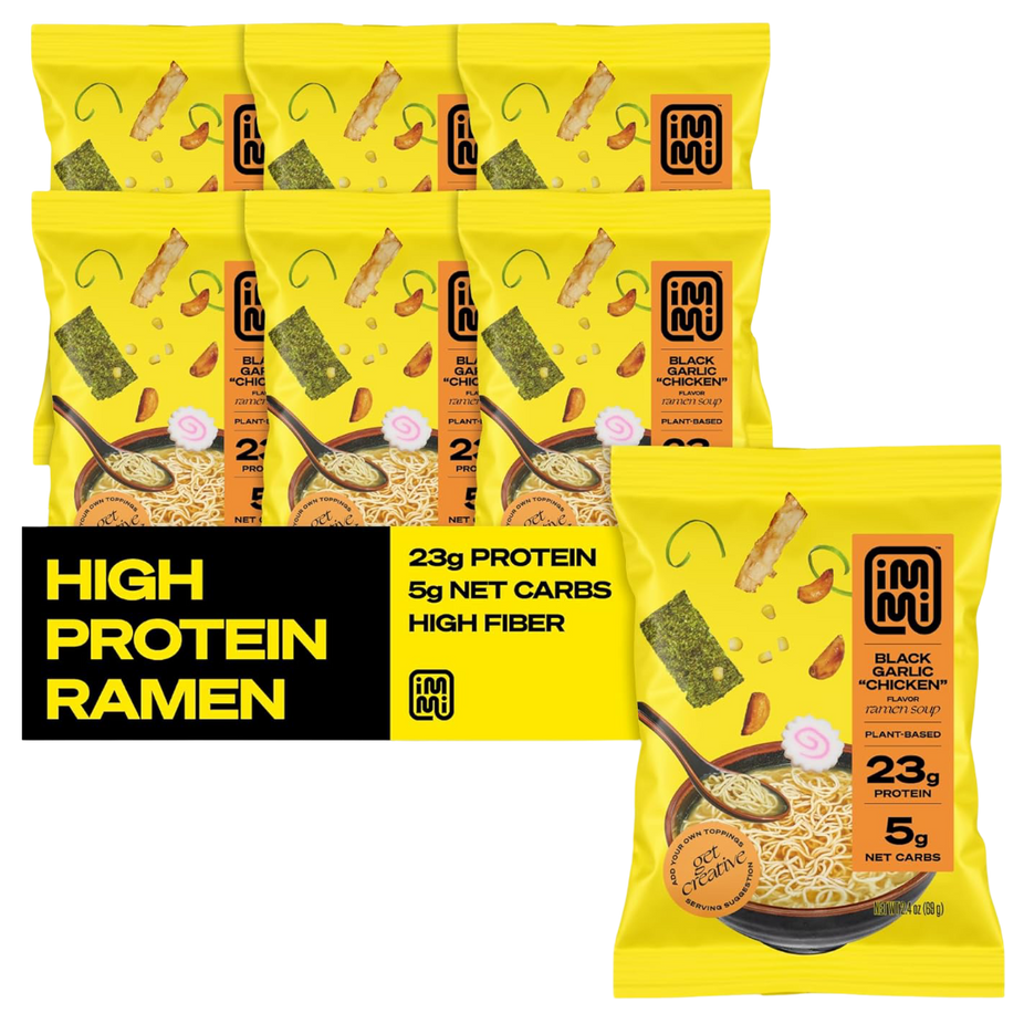 Black Garlic Chicken Plant-Based Ramen (6 Pack)