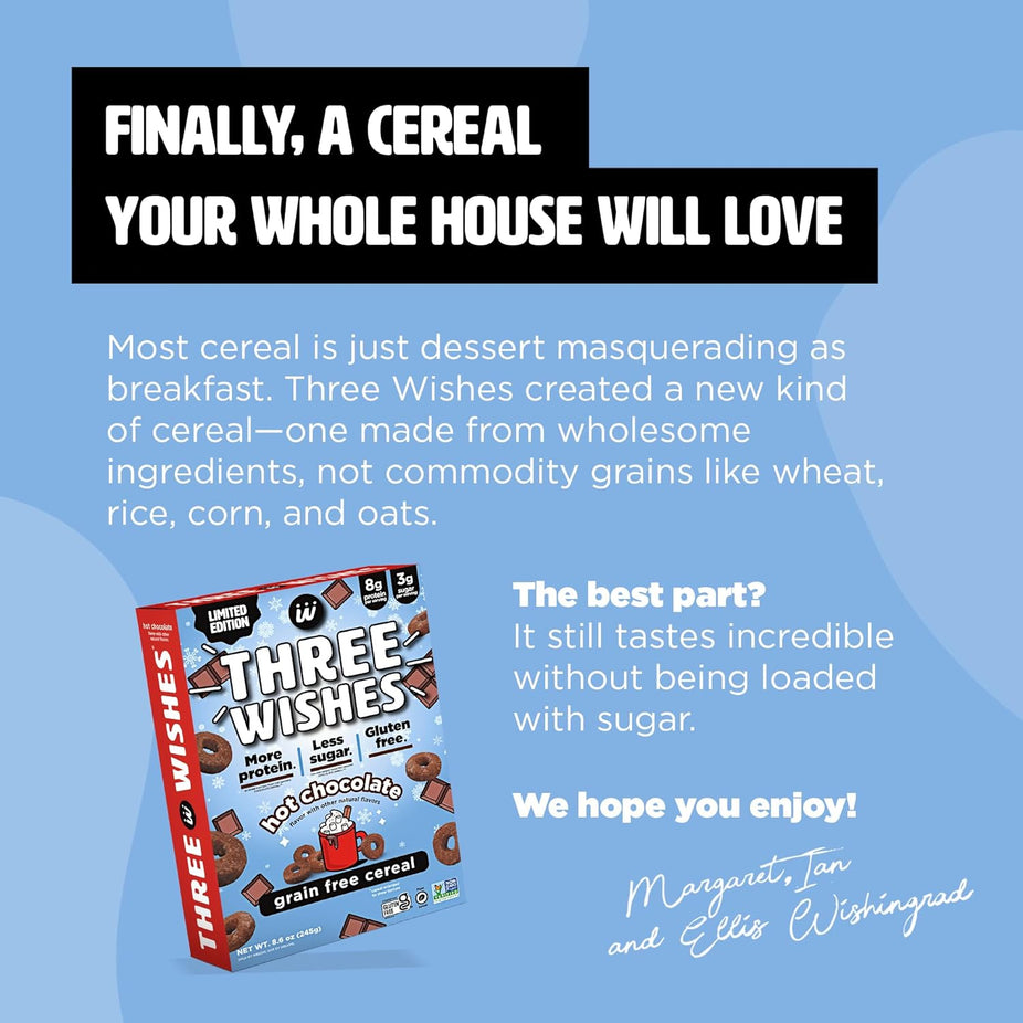 Grain Free Hot Chocolate Cereal