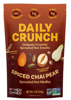 Spiced Chai Pear Sprouted Nut Medley