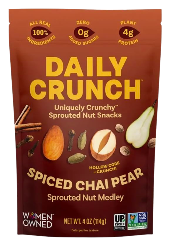 Spiced Chai Pear Sprouted Nut Medley