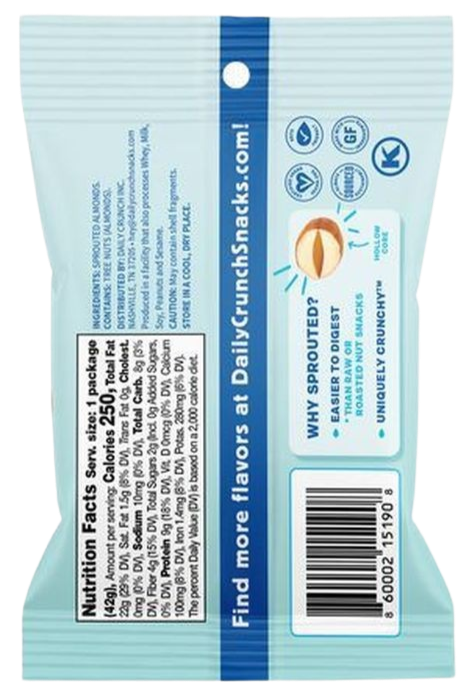 Original Sprouted Almonds (8 Pack)
