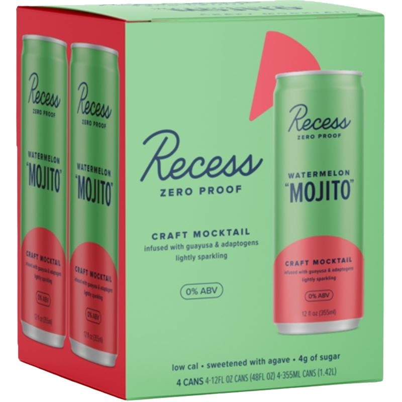 Watermelon Mojito Craft Mocktail (4 Pack)