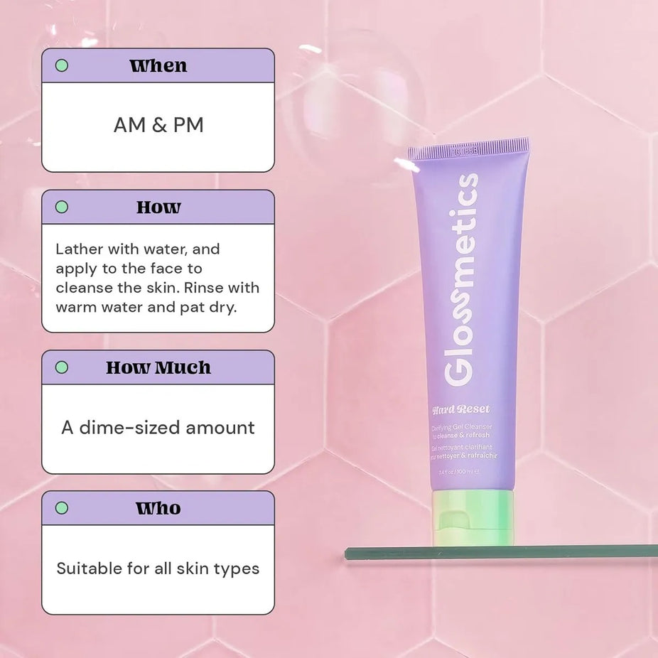 Hard Reset Clarifying Gel Face Cleanser