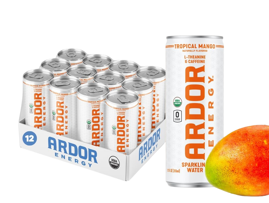 Tropical Mango Sparkling Water (12 Pack)