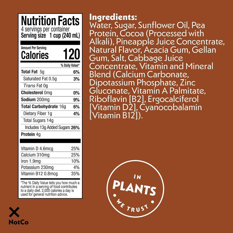 Plant Based Chocolate Milk (6 Pack)
