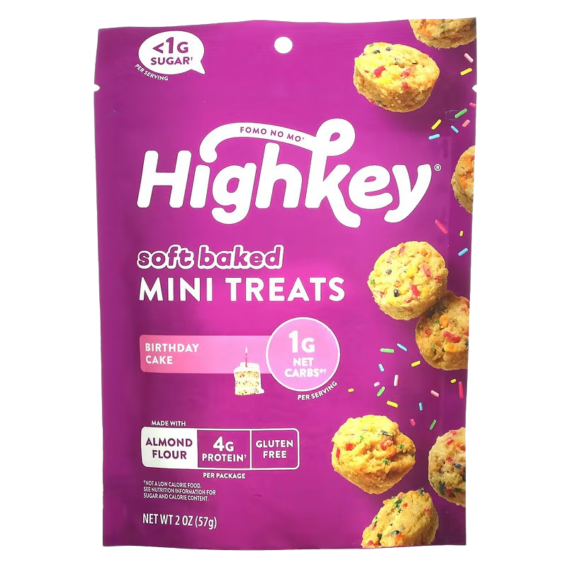 Birthday Cake Soft Baked Mini Treats
