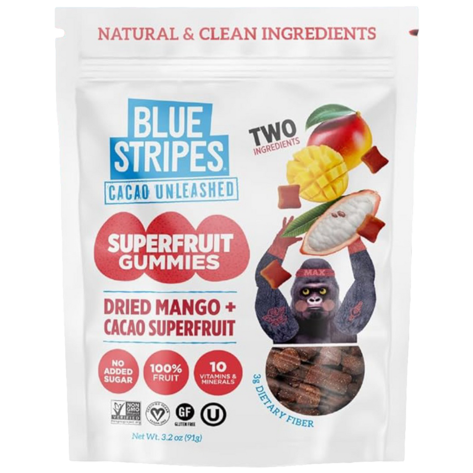 Mango + Cacao Fruit Superfruit Gummies