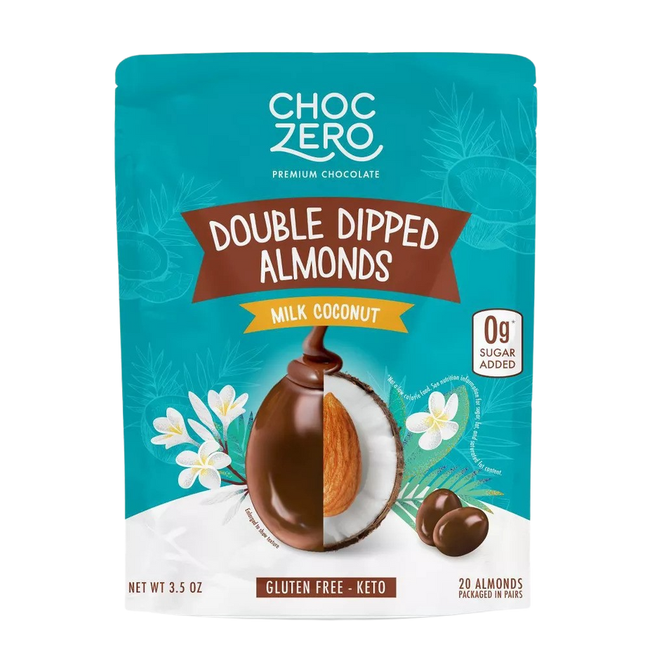 Milk Coconut Double Dipped Coconut Almonds