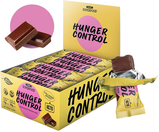 Hunger Control - Chocolate Protein Bars (12CT)