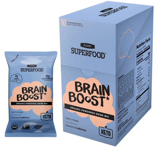 Organic Powdered Drink Mix - Brain Boost (10 CT)