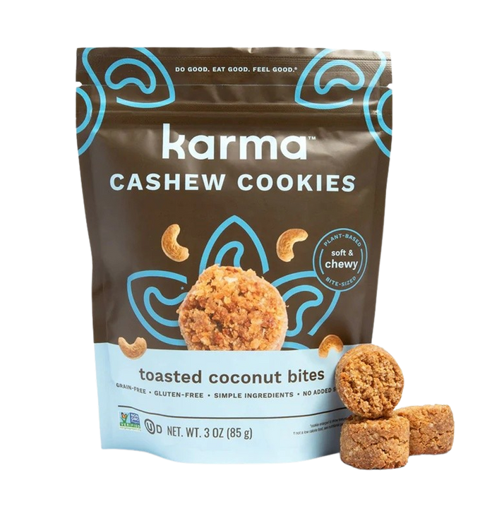 Toasted Coconut Cashew Cookie Bites (6 Pack)