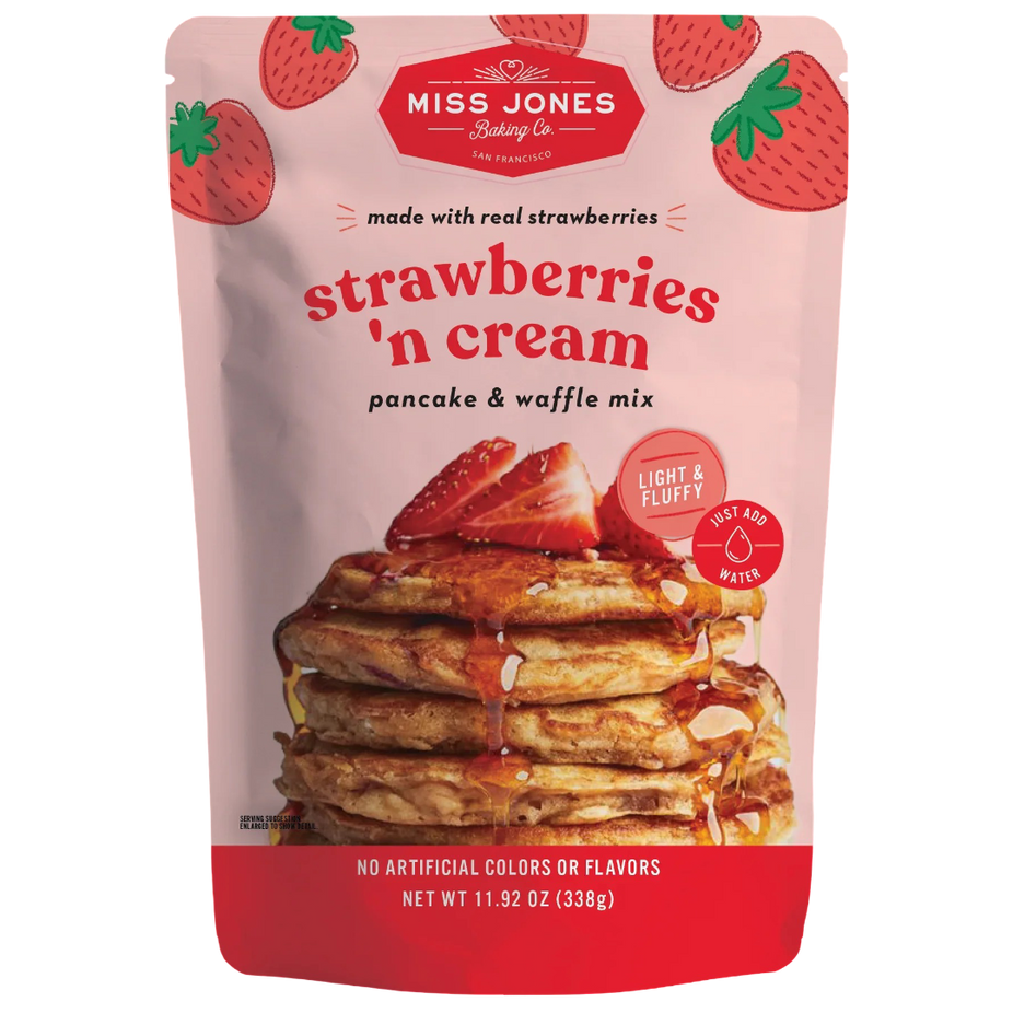 Strawberries N' Cream Pancake & Waffle Mix