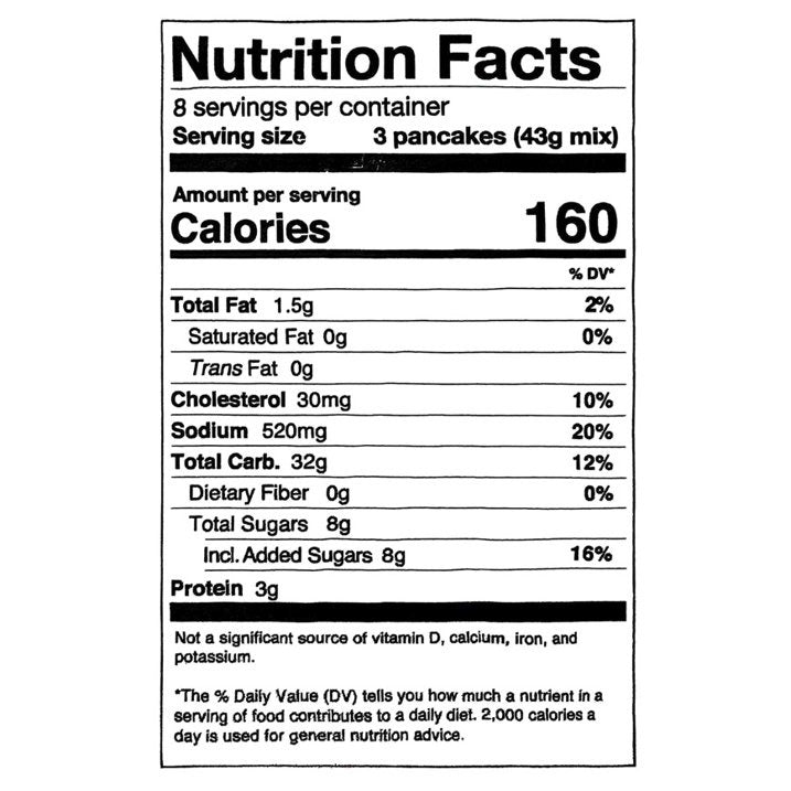 Strawberries N' Cream Pancake & Waffle Mix