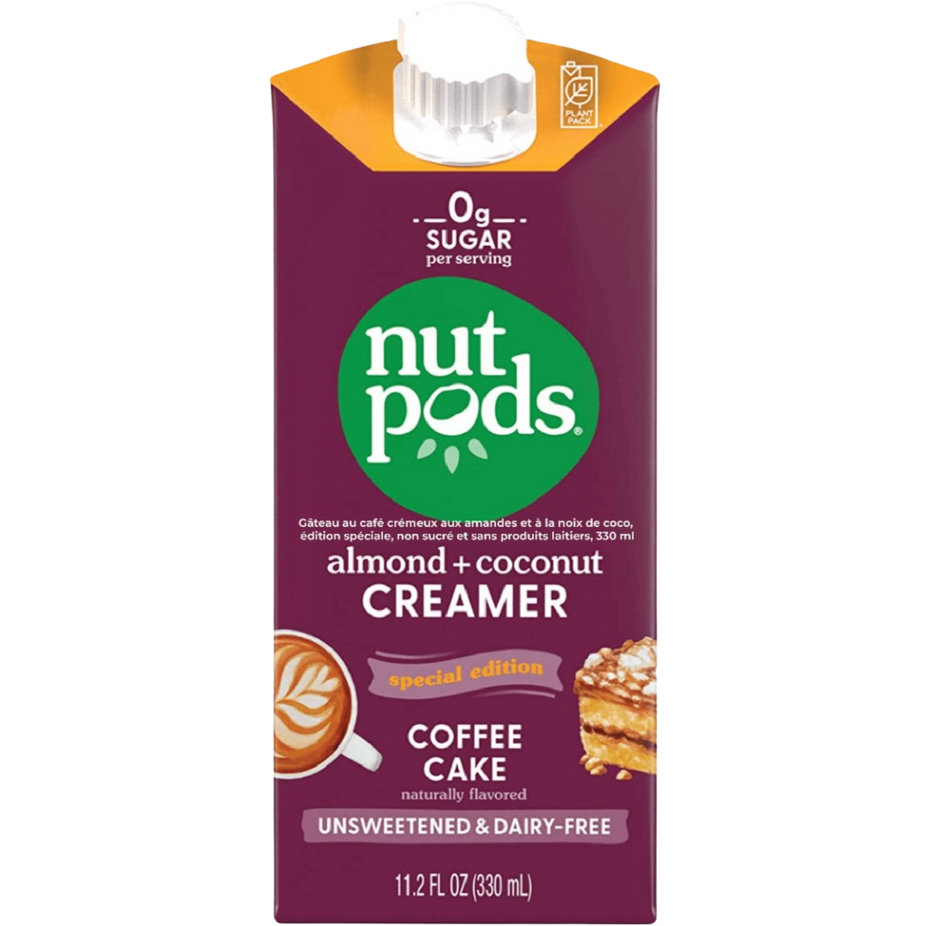 Unsweetened Non-Dairy Coffee Cake Creamer