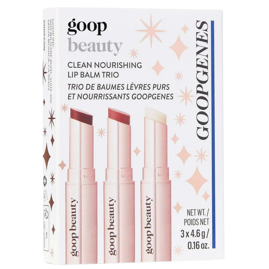 Goopgenes Clean Nourishing Lip Balm Trio (3 CT)