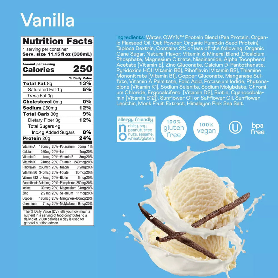 Meal Replacement Ready to Drink - Vanilla (4 Pack)
