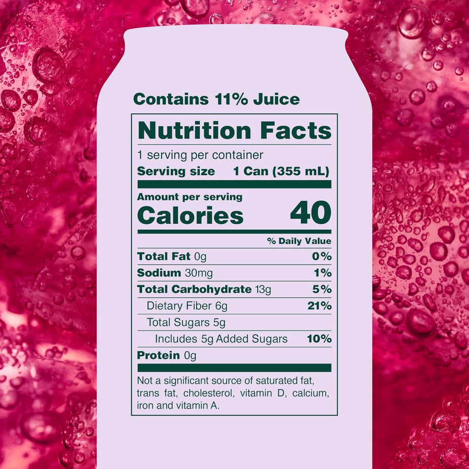 Classic Grape Prebiotic Soda (4 Pack)