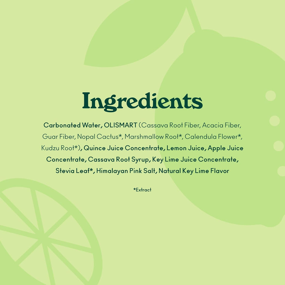 Lemon Lime Prebiotic Soda (4 Pack)