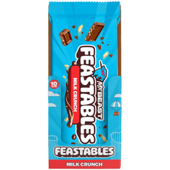 Milk Crunch Chocolate Bar (10 CT)