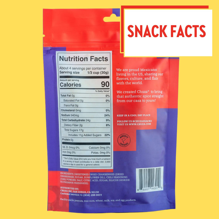 Dried Spicy Cranberry