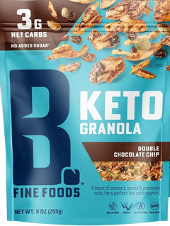 Double Chocolate Chip Keto Granola