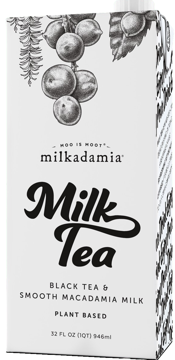 Macadamia Milk with Black Tea