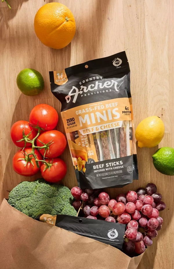 Beef Jerky & Cheese Sticks