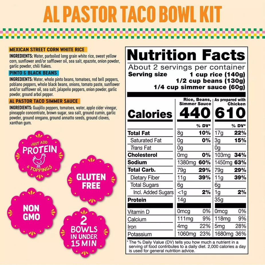 Al Pastor Taco Kit