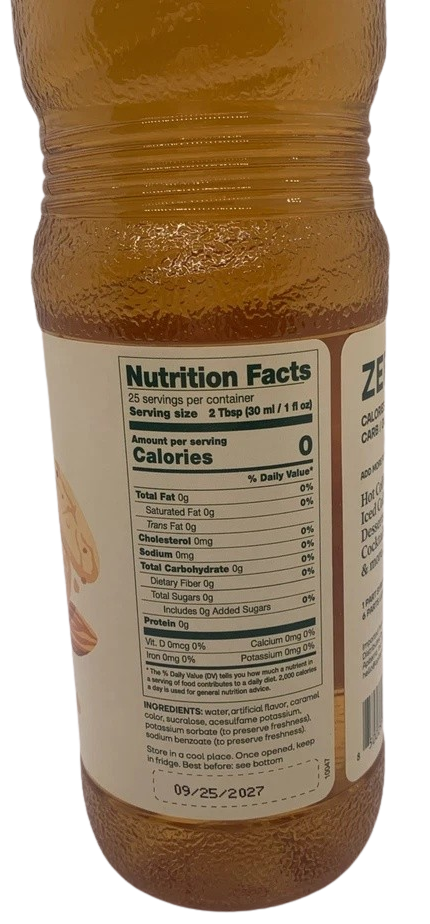 Sugar Free Coffee Syrup Amaretto