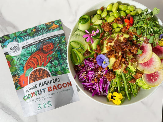 Flamingo Habanero Coconut Vegan Bacon