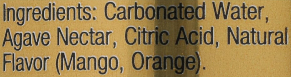 Mango Chainsaw Sparkling Water