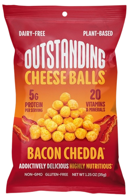 Vegan Cheese Balls Bacon Chedda