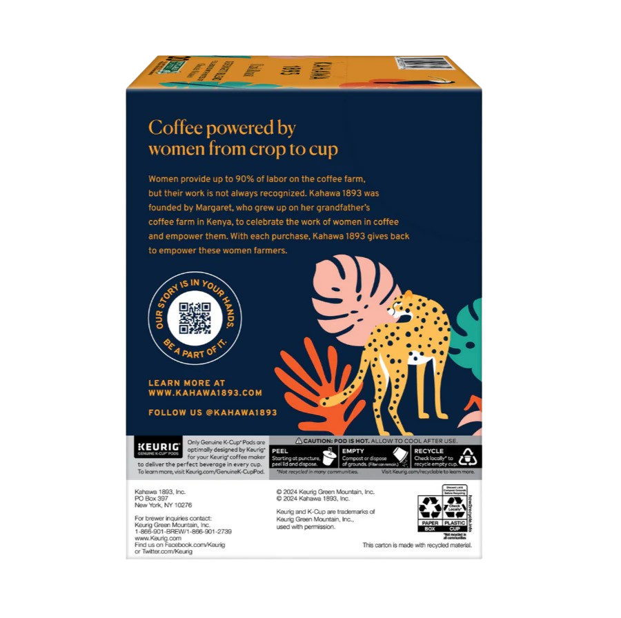 Dark Roast Coffee K-Cup Pods Serengeti Blend  (10 CT)