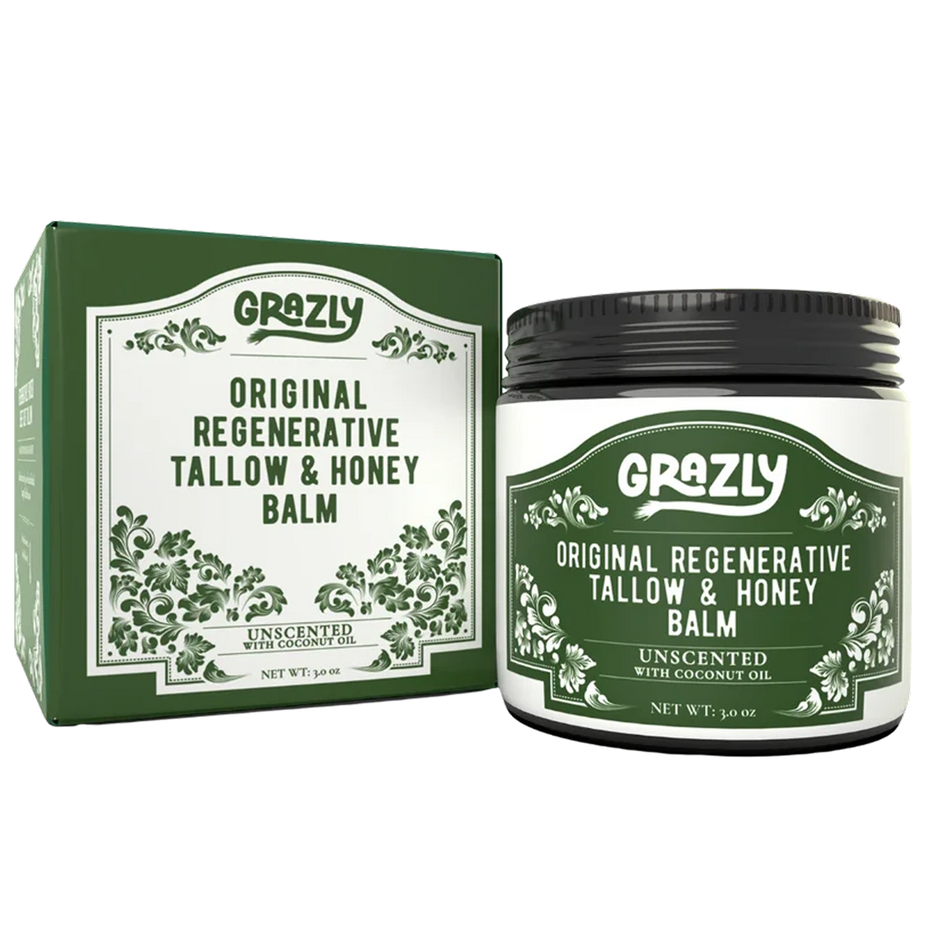 Regenerative Tallow & Honey Balm - Unscented